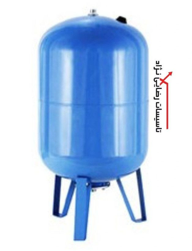 منبع برند امرا تحت فشار 60 لیتری (بدون درجه) 10بار _ 24 ماه گارانتی بدنه و فلنچ _ تیوپ سفا ایتالیا _ داخل رنگ اپوکسی
